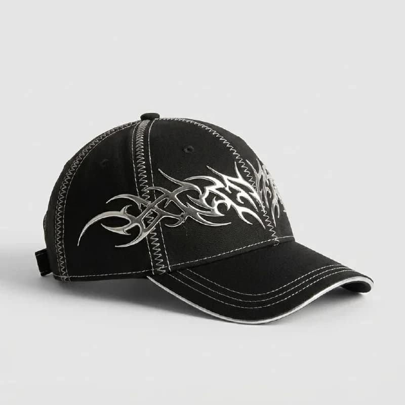 Imagen 1 de Y2K Tribal "Cyber Silver" Cap