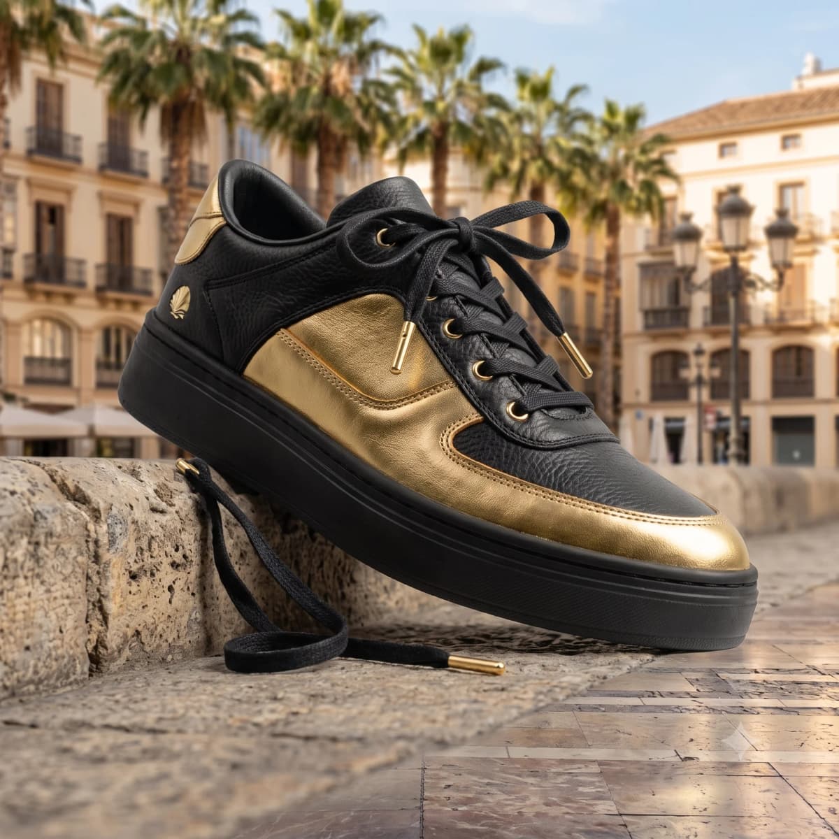 Foto secundaria de “Kroma” Urban Sneakers – Limited Gold & Platinum Edition
