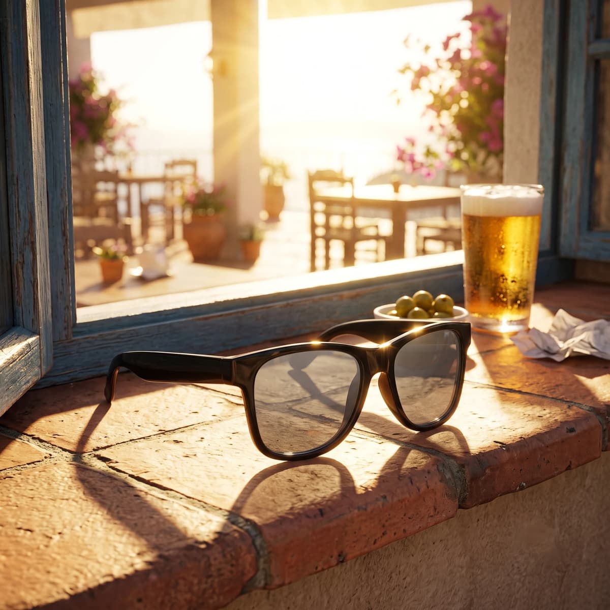 Foto secundaria de Classic Black Sunglasses