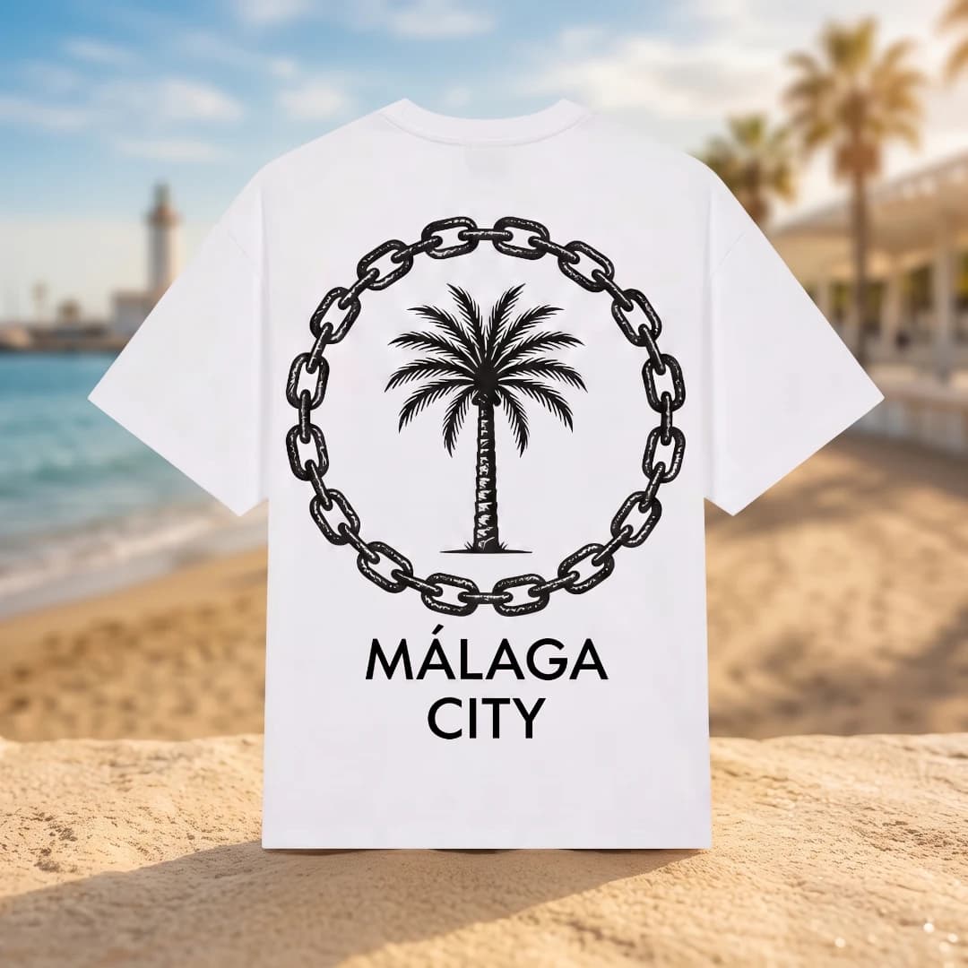 Foto secundaria de “Málaga City” Palm Tree T-Shirt